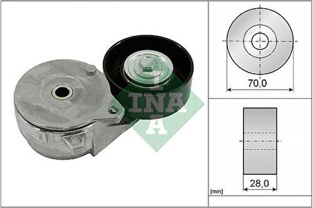 Ina 534081310 Alternatör Gergi Rulmanı Kutuklu Juke 1.6 Benzinlı 2010> Clıo 1.6 2013>