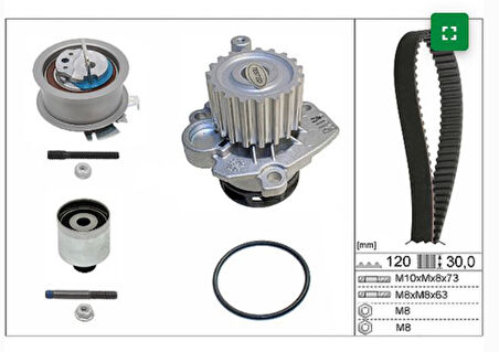 TRİGER SETİ DEVİRDAİMLİ 1,9TDI BJB-AXB-1,4TDI AMF 038198119AINA