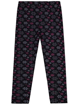 3'lü Kışlık Şardonlu ve Jakarlı Çocuk Tayt Seti - Sıcak ve Esnek