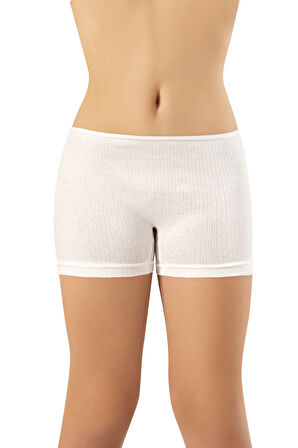 İncili 3'lü Set Kız Çocuk Boxer Raporlu Ribana