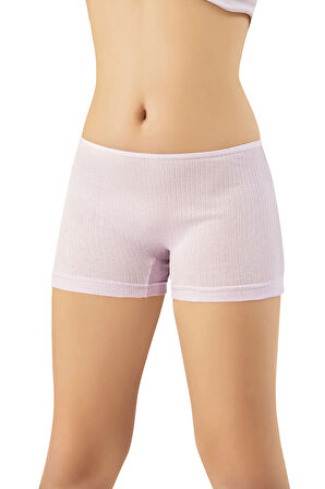 İncili 3'lü Set Kız Çocuk Boxer Raporlu Ribana