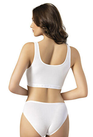 İncili Kadın Geniş Askı Pedli Büstiyer