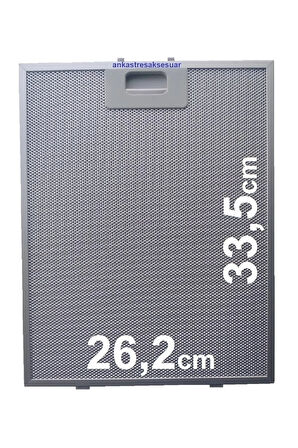 ARÇELİK P 23 EI Duvar Tipi Davlumbaz Filtre 26,2x33,5cm Aspiratör Yağ Filtresi Orijinal