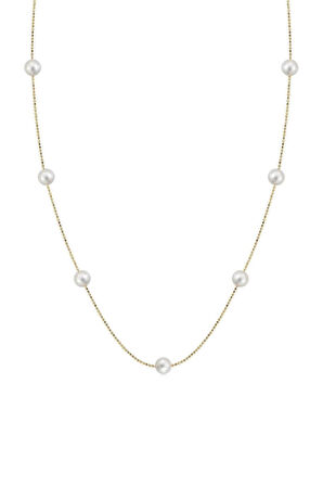 İncili Altın Kolye