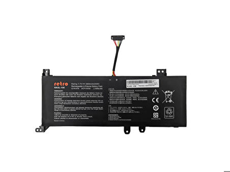Asus VivoBook 15 F515JA  Batarya ile Uyumlu Pil - (Ver.2)
