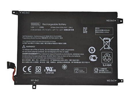 Hp Pavilion x2 10-n2xx  Batarya ile Uyumlu Pil