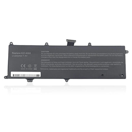 Asus VivoBook X202E  Laptop Batarya ile Uyumlu Pil