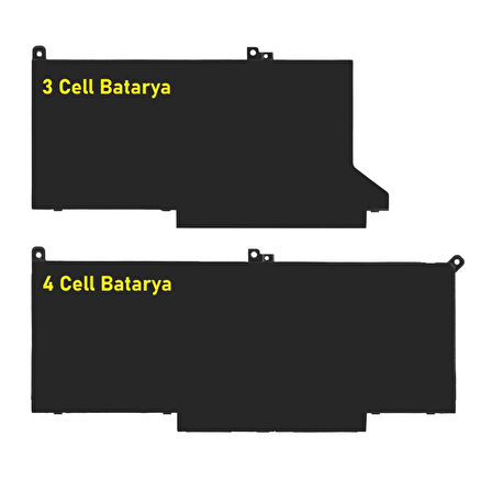 KG7VF, 0KG7VF Dell Cell  Batarya ile Uyumlu Pil- 4 Cell Versiyon-2