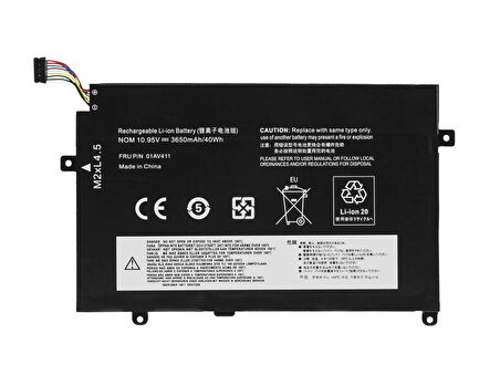 Lenovo ile Uyumlu ThinkPad SB10K97568  Batarya Pil