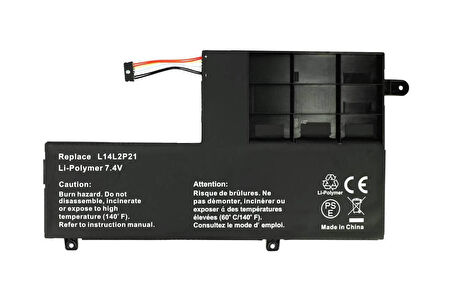 Lenovo ile Uyumlu IdeaPad 720-15IKB Batarya Pil-  L14M3P21, L14L3P21