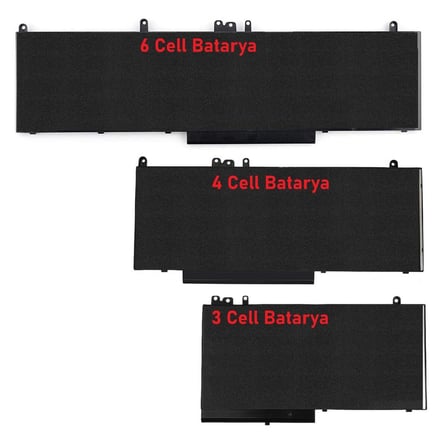 Dell ile Uyumlu Precision M3510, P48F001, P48F002 WJ5R2 Batarya Pil 6 CELL
