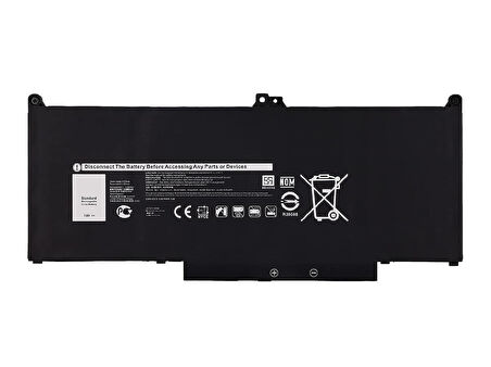 Dell ile Uyumlu Latitude 7400 Versiyon P100G001  Batarya Pil - 4 Cell