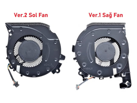 Hp Pavilion Gaming 8KF32EA  ile Uyumlu Fan V1 (Sağ  Fan)