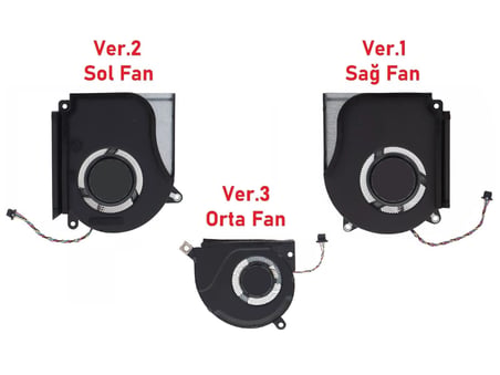 Asus ROG Strix G16 G614JZ-N3006  ile Uyumlu Fan V1 (Sağ  Fan)