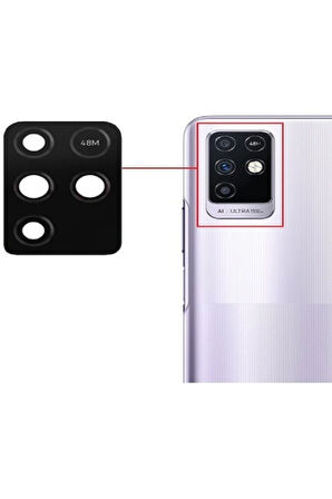 İNFİNİX Note 10 Uyumlu Kamera Camı