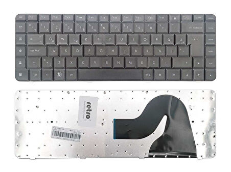 Hp Compaq Presario CQ62 ile Uyumlu Notebook Klavyesi - Siyah - TR