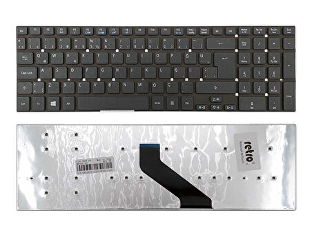 Acer Aspire E1-530 ile Uyumlu Notebook Klavye - Siyah - TR