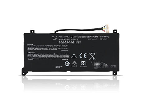Clevo NL40BAT-3 ile Uyumlu Notebook Bataryası Pili