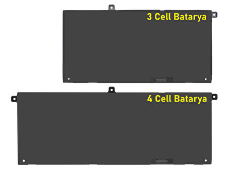Dell Inspiron 5400 2-in-1 ile Uyumlu Notebook Bataryası Pili  