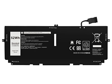 Dell XPS 13 9300 (2020 edition) ile Uyumlu Notebook Bataryası Pili