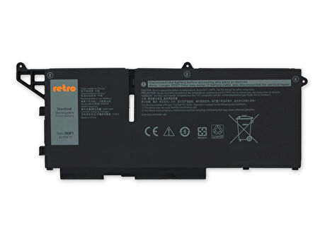 Dell Latitude 5330 2-in-1 ile Uyumlu Notebook Bataryası Pili- Ver.2 - 3 Cell