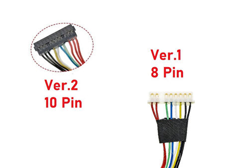 Honor Hunter V700 ile Uyumlu Notebook Bataryası Pili - Ver.1 (8 Pin)