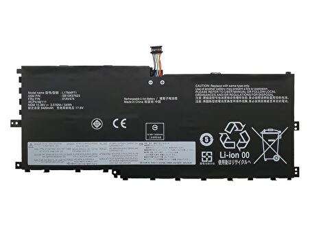 Lenovo ThinkPad X1 Yoga 2018, L17M4P71  ile Uyumlu Notebook Batarya Pili