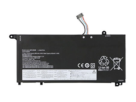 Lenovo ThinkBook 14 G4 ABA ile Uyumlu Notebook Batarya Pili   - Ver.2 - 3 Cell