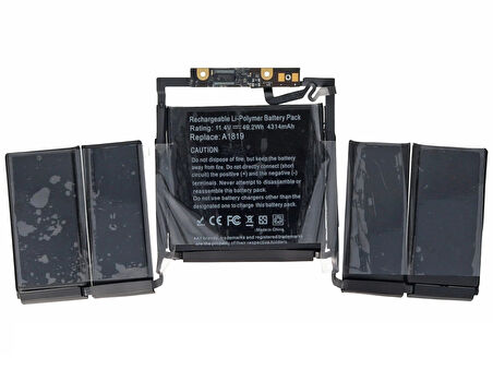 Apple MacBook Pro 13" A1706 (Late 2016) ile Uyumlu Notebook Bataryası Pili