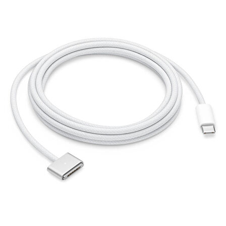 MacBook Air (M3, 13‑inch) 2024 ile Uyumlu Magsafe 3 Macbook Şarj Kablo ve Adaptörü 140W