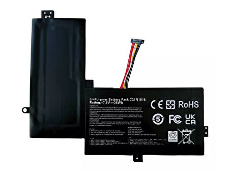 Asus TP501U, C21N1518 ile Uyumlu Notebook Bataryası Pili