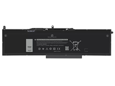 Dell Precision 15 3530 ile Uyumlu Notebook Bataryası Pili - 6 Cell
