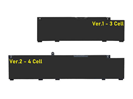 Dell G5 15 5500 ile Uyumlu Notebook Bataryası Pili - Ver.2 - 4 Cell