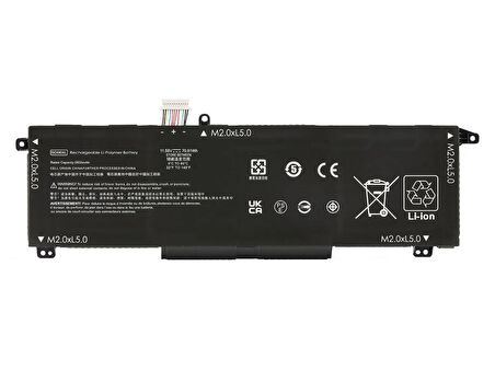 HP Omen 15-EK0000 ile Uyumlu Notebook Bataryası Pili 6 Cell - Ver.2