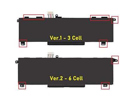 HP L84392-005 ile Uyumlu Notebook Bataryası Pili 6 Cell - Ver.7