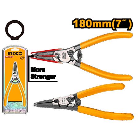 INGCO Sekman Pensesi Düz Dış 180mm ING-HCCP261801