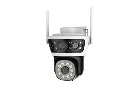 NOX-19IPC (ÇİFT LENS) DIŞ ORTAM WİFİ PTZ KAMERA (P6SLİTE)