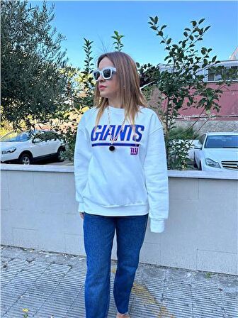 Gaint Baskılı Sweatshirt