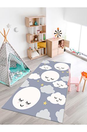 Yıkanabilir Kaymaz Taban Çocuk ve Bebek Odası