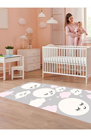 Yıkanabilir Kaymaz Taban Çocuk ve Bebek Odası