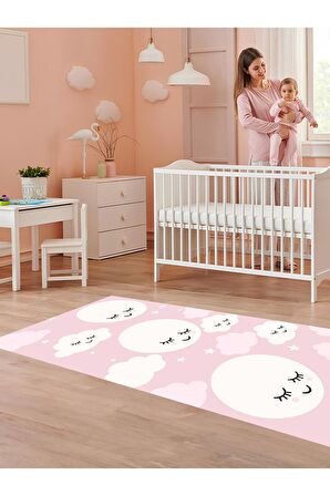 Yıkanabilir Kaymaz Taban Çocuk ve Bebek Odası