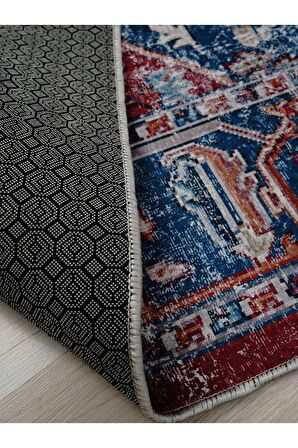 Dijital Baskılı Yıkanabilir Kaymaz Taban Salon ve Oturma Odası Halısı