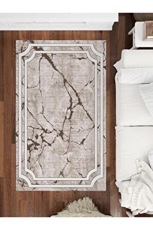 Dijital Baskılı Yıkanabilir Kaymaz Taban Salon ve Oturma Odası Halısı