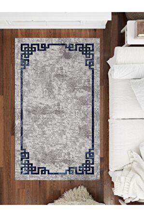 Dijital Baskılı Yıkanabilir Kaymaz Taban Salon ve Oturma Odası Halısı