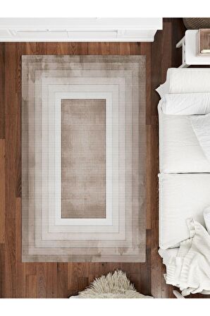 Dijital Baskılı Yıkanabilir Kaymaz Taban Salon ve Oturma Odası Halısı