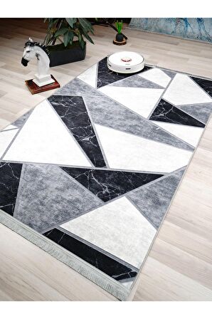 Dijital Baskılı Yıkanabilir Kaymaz Taban Salon ve Oturma Odası Halısı