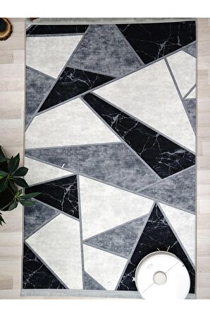 Dijital Baskılı Yıkanabilir Kaymaz Taban Salon ve Oturma Odası Halısı
