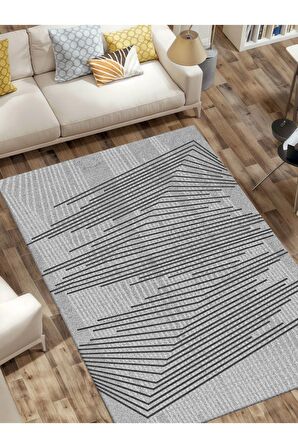 Dijital Baskılı Yıkanabilir Kaymaz Taban Salon ve Oturma Odası Halısı