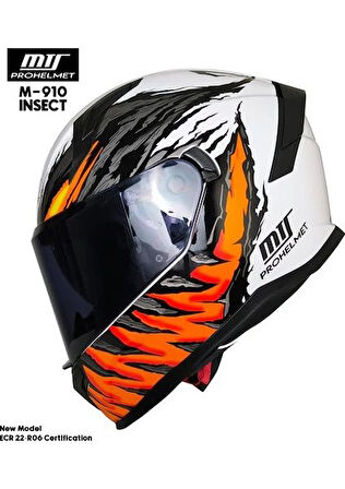 Mts M-910 Full Face Kask Insect