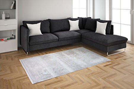 Artemis Halı Inspiration 00650H Bej Kemik Vintage Bambu Halı